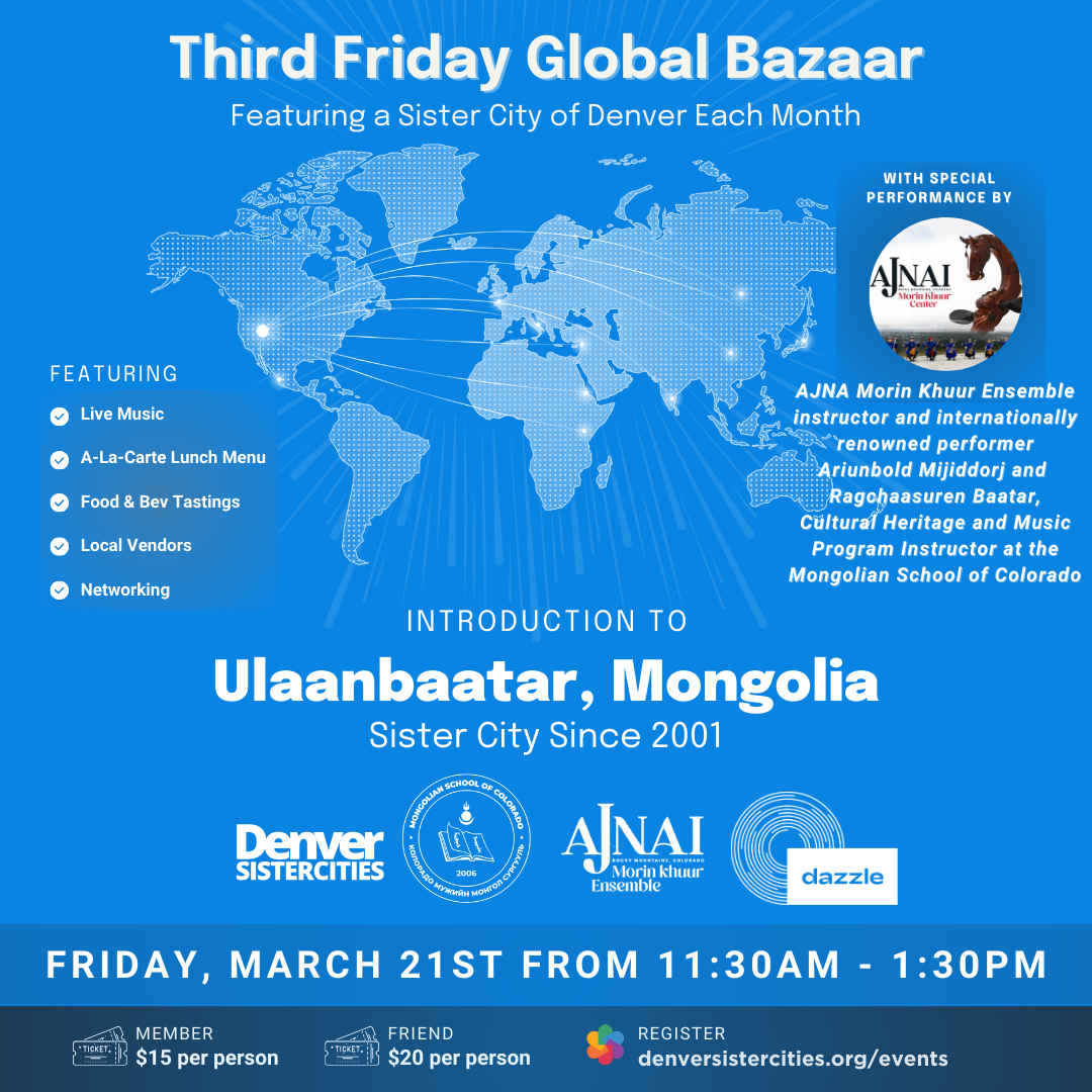 More Peace in the World - Here's What is Happening at Denver Sister Cities