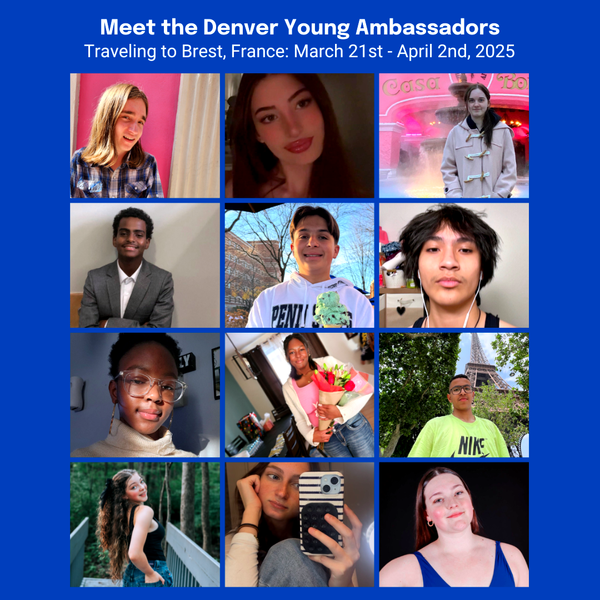 Denver Young Ambassadors Depart for Brest, France